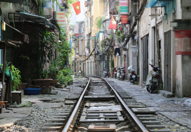 Train Street Hanoi Vietnam Arudra Odysseys